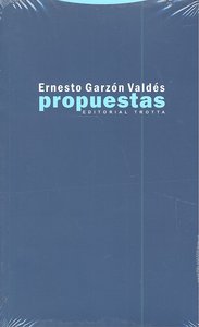 PROPUESTAS, de Garzón Valdés | portada del libro