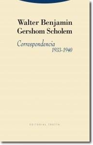 CORRESPONDENCIA 1933-1940, de Benjamin | portada del libro