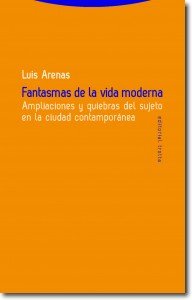 FANTASMAS DE LA VIDA MODERNA, de Arenas Llopis | portada del libro