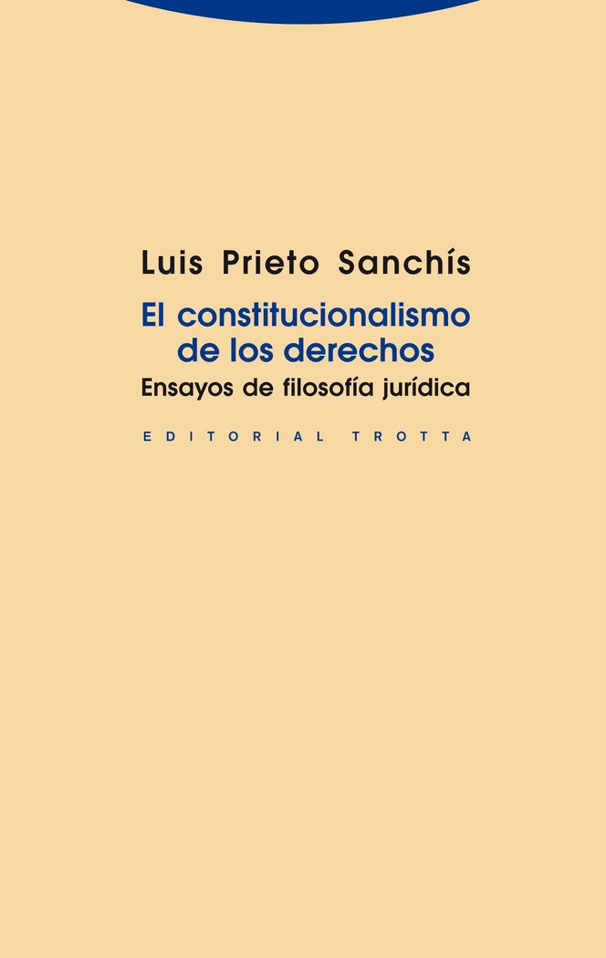 CONSTITUCIONALISMO DE LOS DERECHOS,EL, de Prieto Sanchís | portada del libro