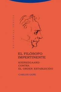 FILOSOFO IMPERTINENTE,EL, de Goñi Zubieta | portada del libro