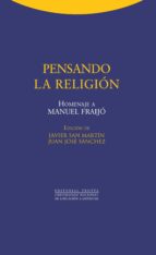 PENSANDO LA RELIGION, de Varios autores | portada del libro