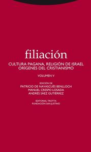FILIACION V, de de Navascués Benlloch | portada del libro