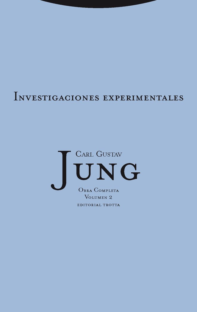 INVESTIGACIONES EXPERIMENTALES VOL 2 - RTC, de Jung | portada del libro