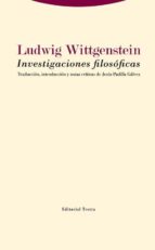 INVESTIGACIONES FILOSOFICAS, de Ludwig Wittgenstein | portada del libro