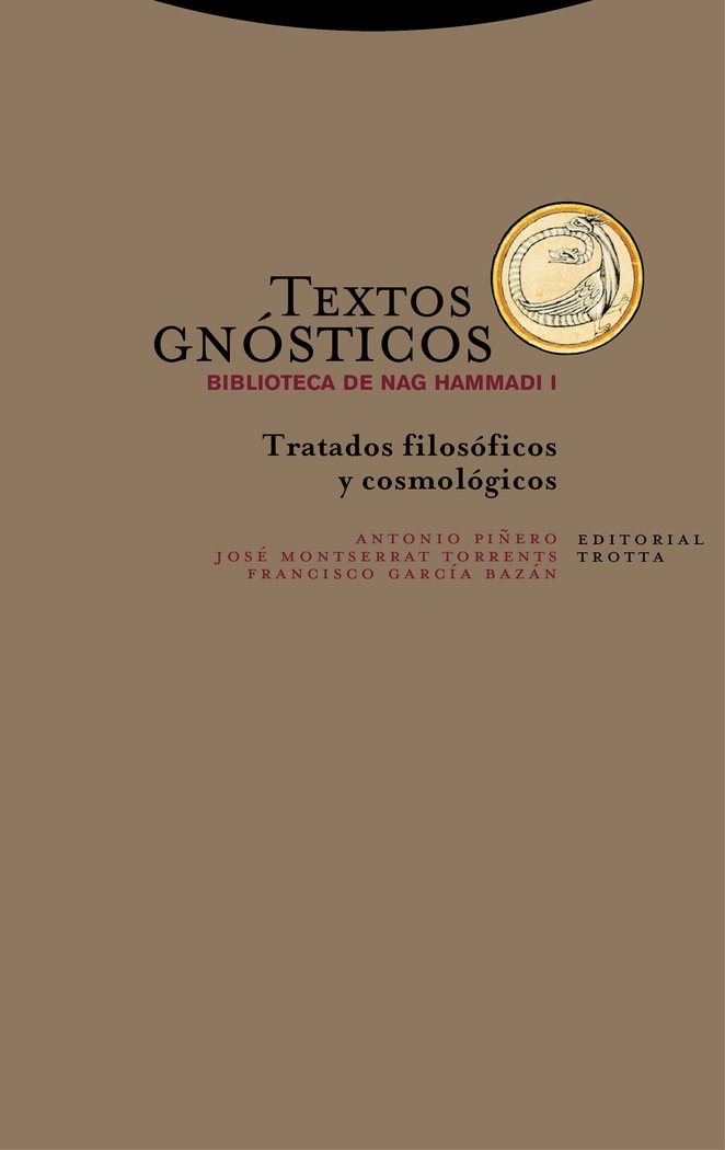 TEXTOS GNOSTICOS I - NE, de GARCI¡A BAZAN | portada del libro
