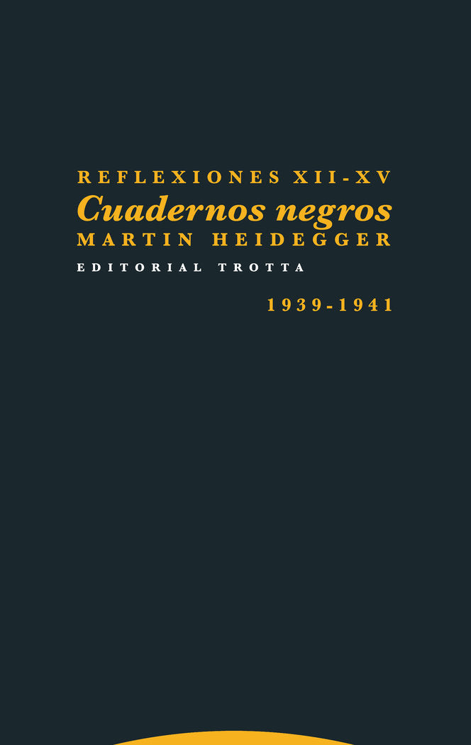 REFLEXIONES XII-XV, de Heidegger | portada del libro