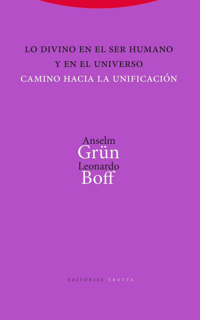 LO DIVINO EN EL SER HUMANO Y EN EL UNIVERSO, de Grün | portada del libro