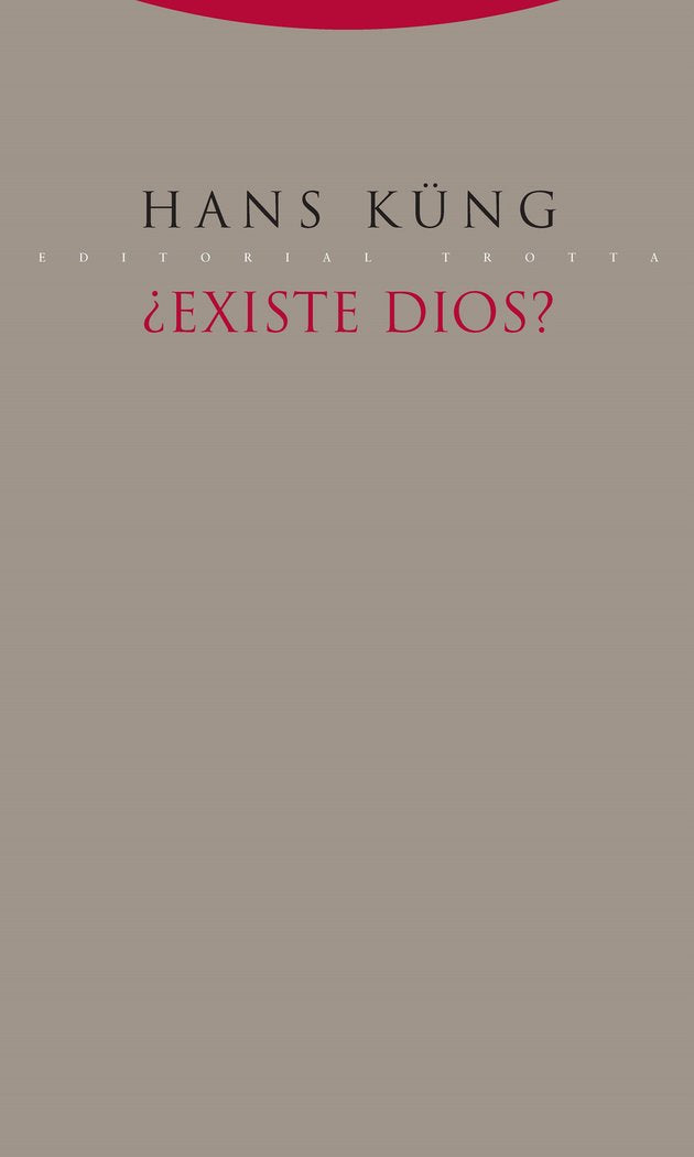 EXISTE DIOS - NE, de Küng | portada del libro