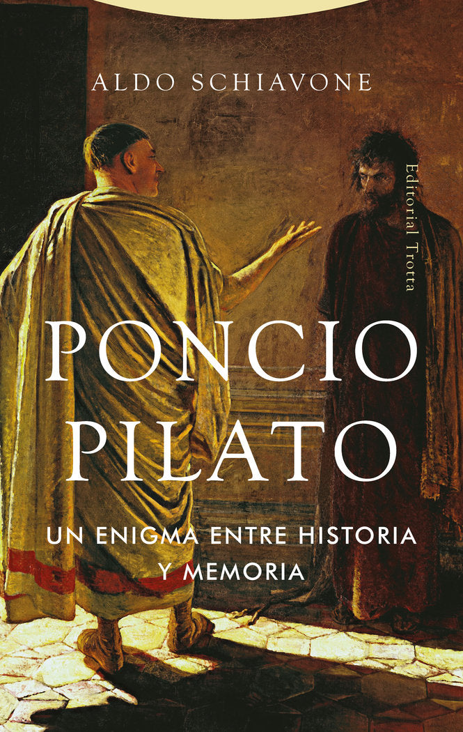 PONCIO PILATO, de Schiavone | portada del libro