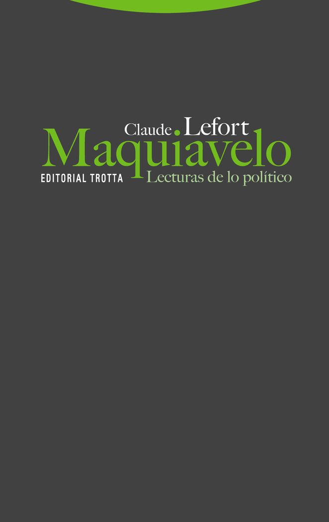 MAQUIAVELO - NE, de Lefort | portada del libro