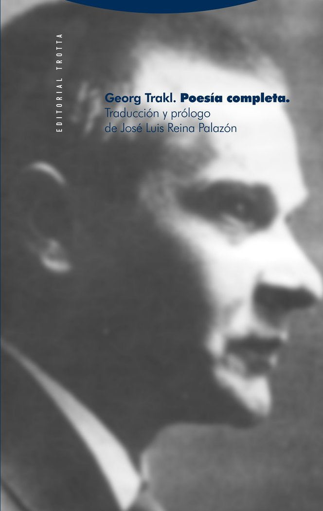 POESIA COMPLETA - NE, de Trakl | portada del libro