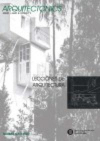 Lecciones de arquitectura, de GALLEGO OLMOS, MOISéS | portada del libro
