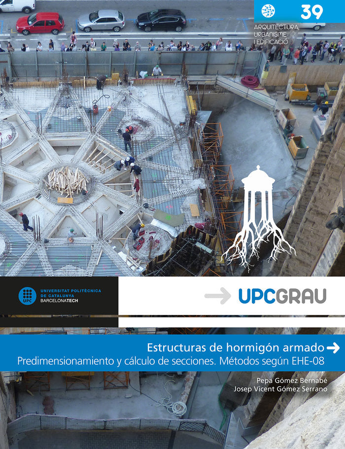 Estructuras de hormigón armado, de Gómez Bernabé | portada del libro
