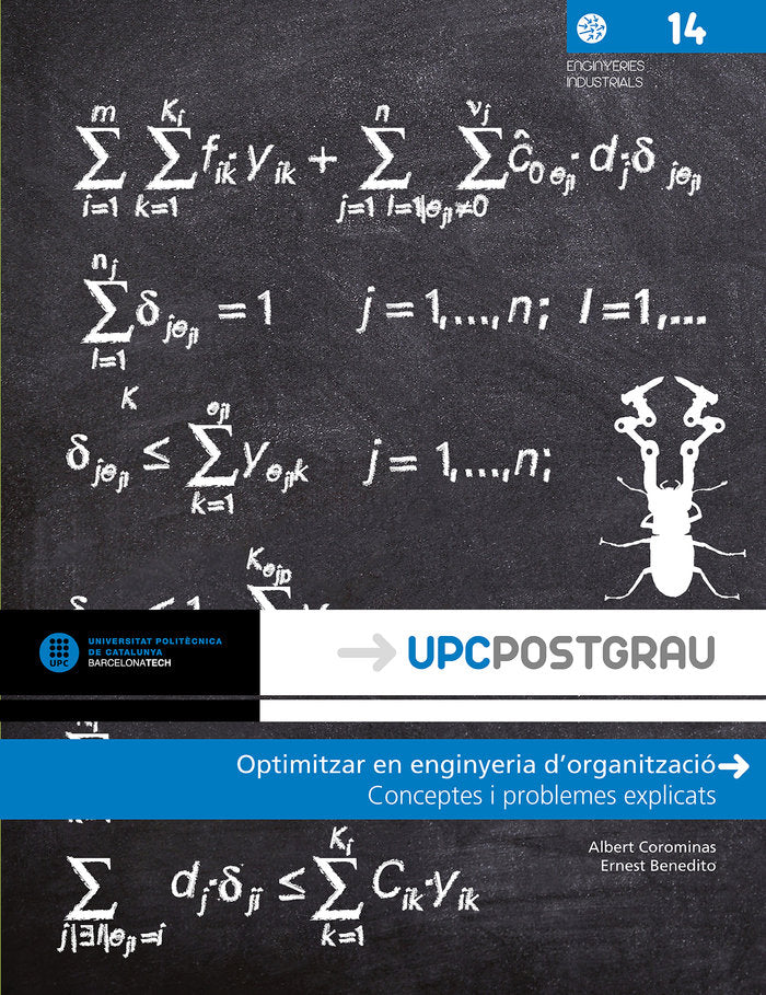 Optimitzar en enginyeria d'organització, de Coromines Subias, Albert | portada del libro