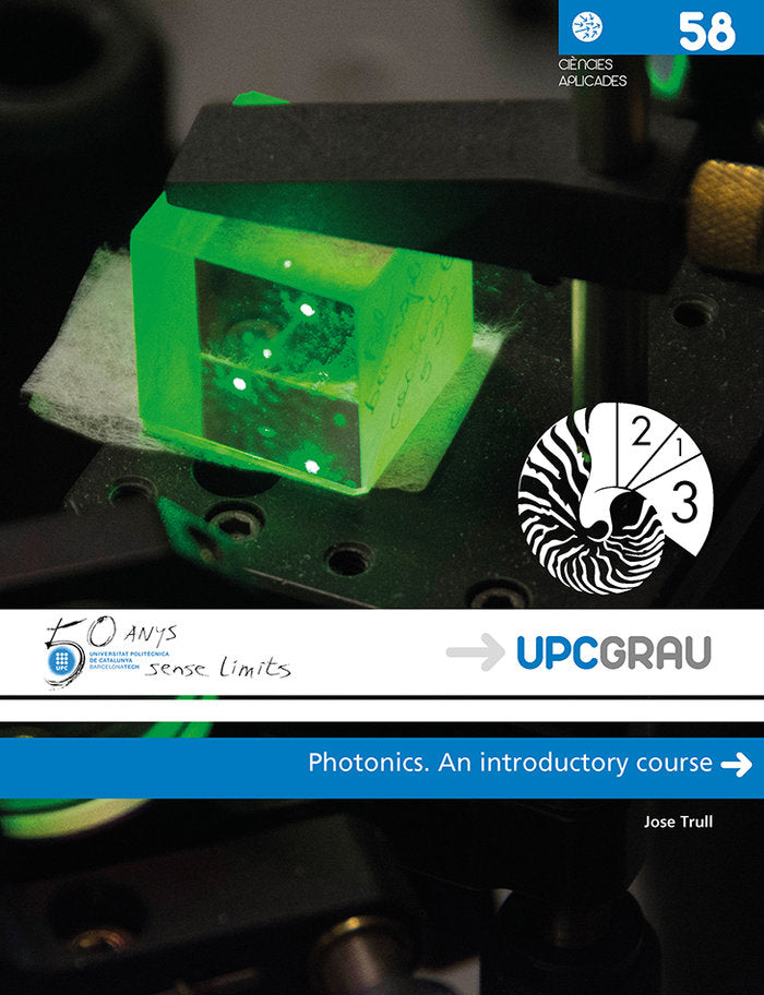 PHOTONICS, AN INTRODUCTORY CURS, de JOSE TRULL | portada del libro
