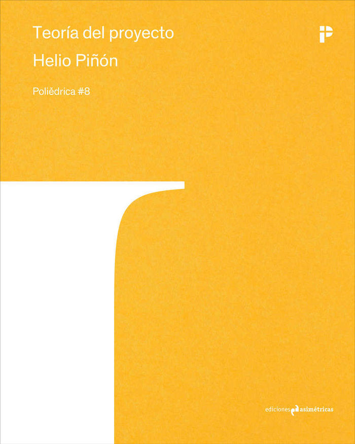 TEORIA DEL PROYECTO, de PIÑON PALLARES, HELIODORO | portada del libro