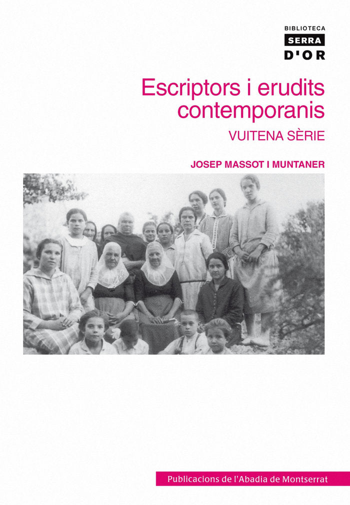 Escriptors i erudits contemporanis. Vuitena sèrie, de Massot i Muntaner, Josep | portada del libro