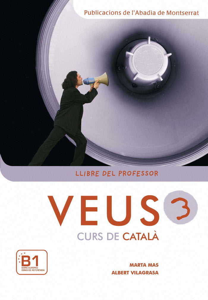 Veus. Curs de català. Llibre del professor. Nivell 3, de Mas Prats, Marta | portada del libro