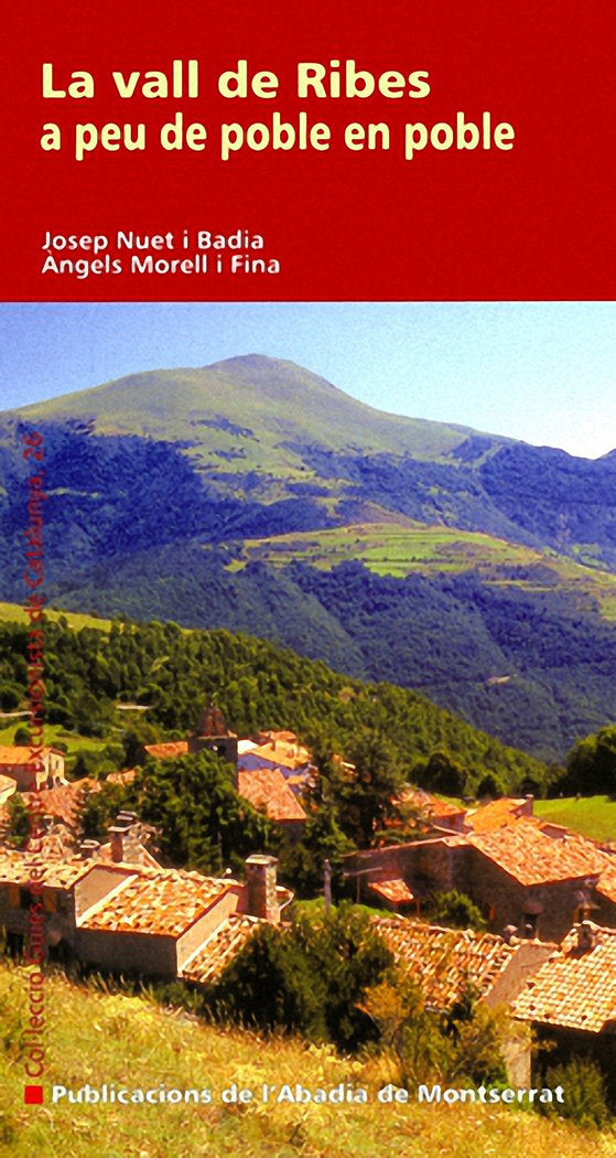 La Vall de Ribes a peu de poble en poble, de Nuet i Badia, Josep | portada del libro