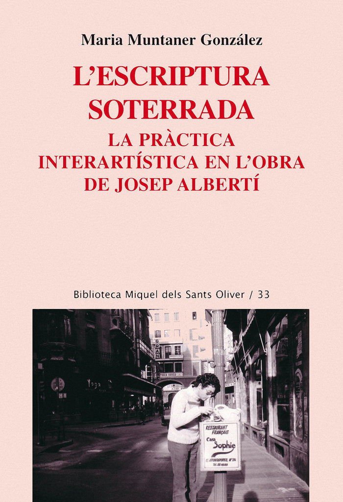 L'escriptura soterrada, de Muntaner González, Maria | portada del libro