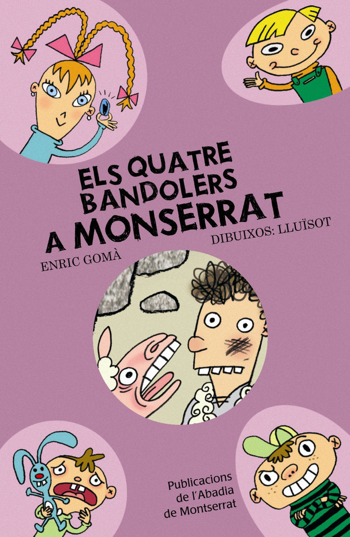 Els quatre bandolers a Montserrat, de Gomà i Ribas, Enric | portada del libro