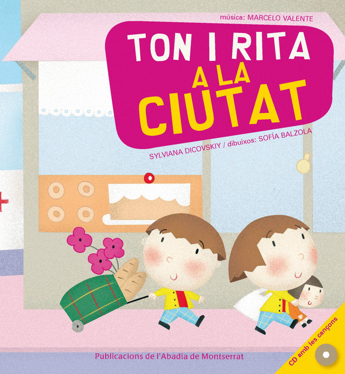 Ton i Rita a la ciutat, de Dicovskiy, Sylviana | portada del libro