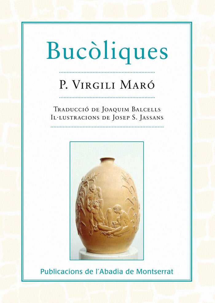 Bucòliques, de Virgili | portada del libro