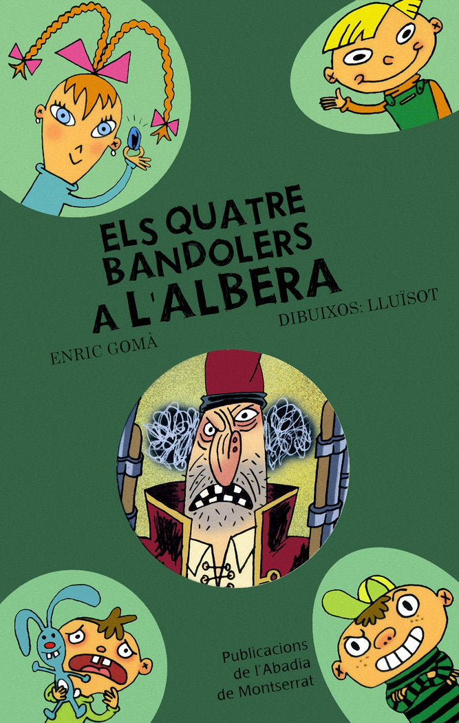 Els quatre bandolers a l'Albera, de Gomà i Ribas, Enric | portada del libro