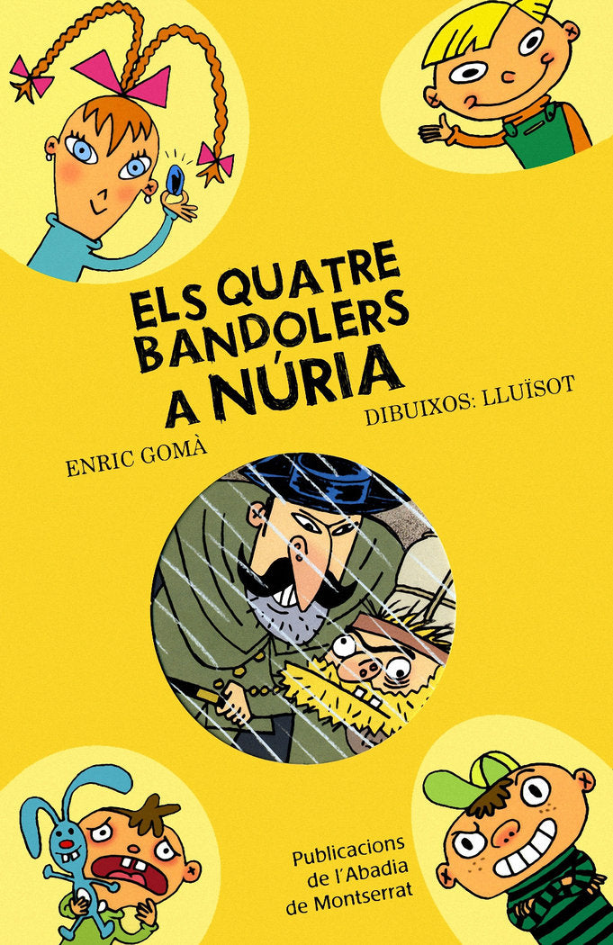 Els quatre bandolers a Núria, de Gomà i Ribas, Enric | portada del libro
