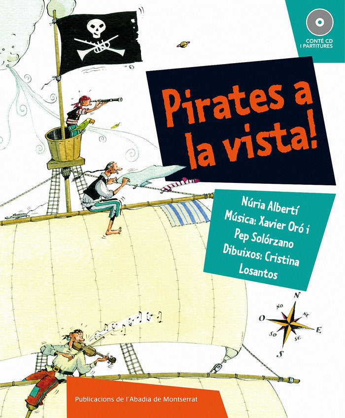 Pirates a la vista!, de Albertí Martínez de Velasco, Núria | portada del libro