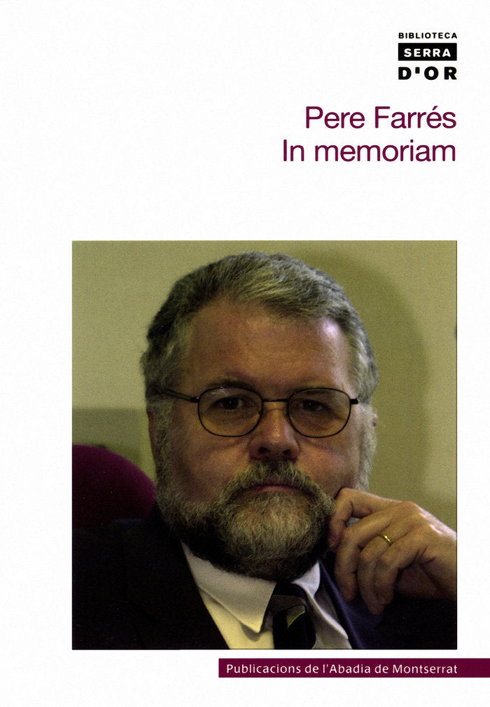 Pere Farrés. In memoriam, de Talavera i Muntané, Meritxell | portada del libro