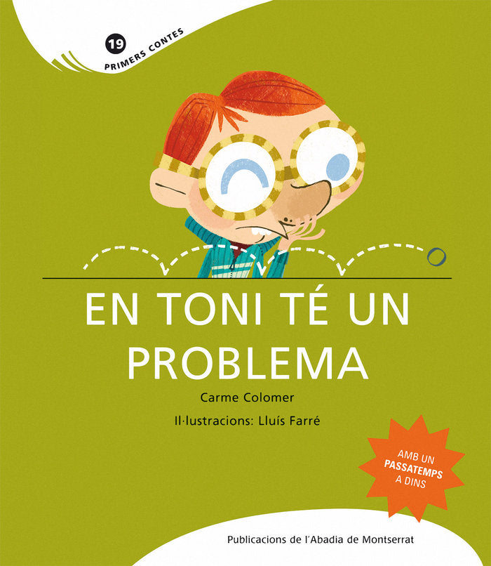 En Toni té un problema, de Colomer Marcet, Carme | portada del libro