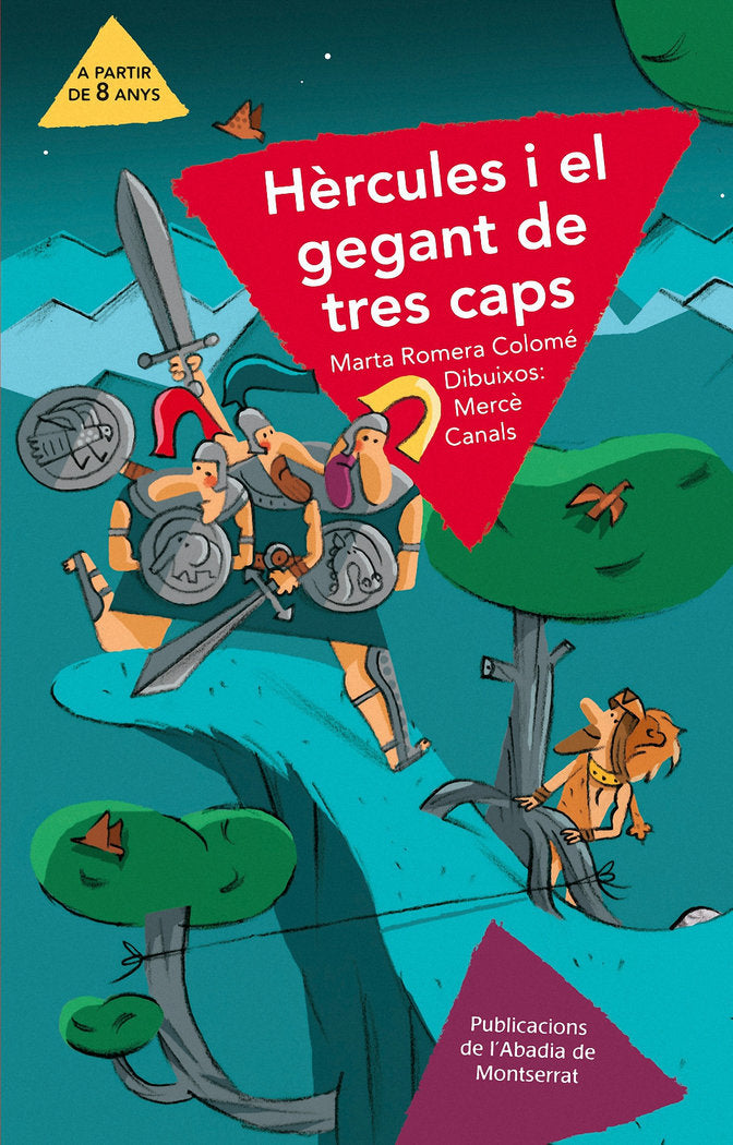 Hèrcules i el gegant de tres caps, de Romera Colomé, Marta | portada del libro
