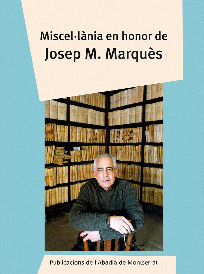 Miscel·lània en honor de Josep M. Marquès, de Renedo i Puig, Xavier | portada del libro