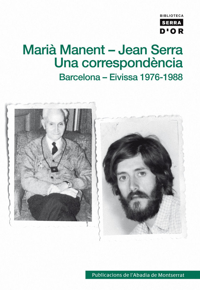 Marià Manent - Jean Serra. Una correspondència, de Serra Torres, Jean | portada del libro