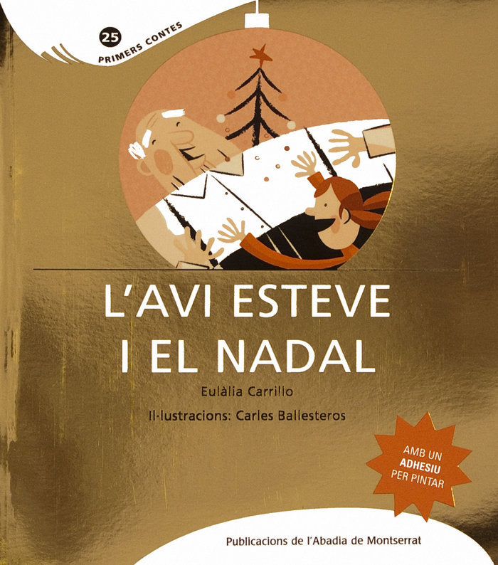 L'avi Esteve i el Nadal, de Carrillo Torras, Eulàlia | portada del libro