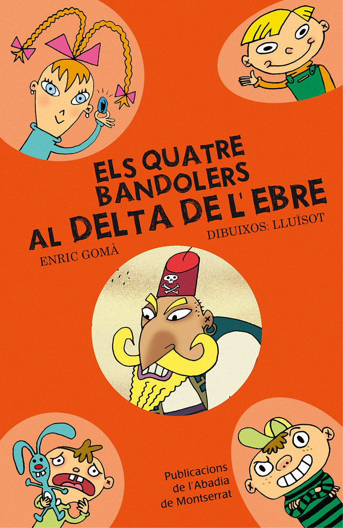 Els quatre bandolers al Delta de l'Ebre, de Gomà i Ribas, Enric | portada del libro