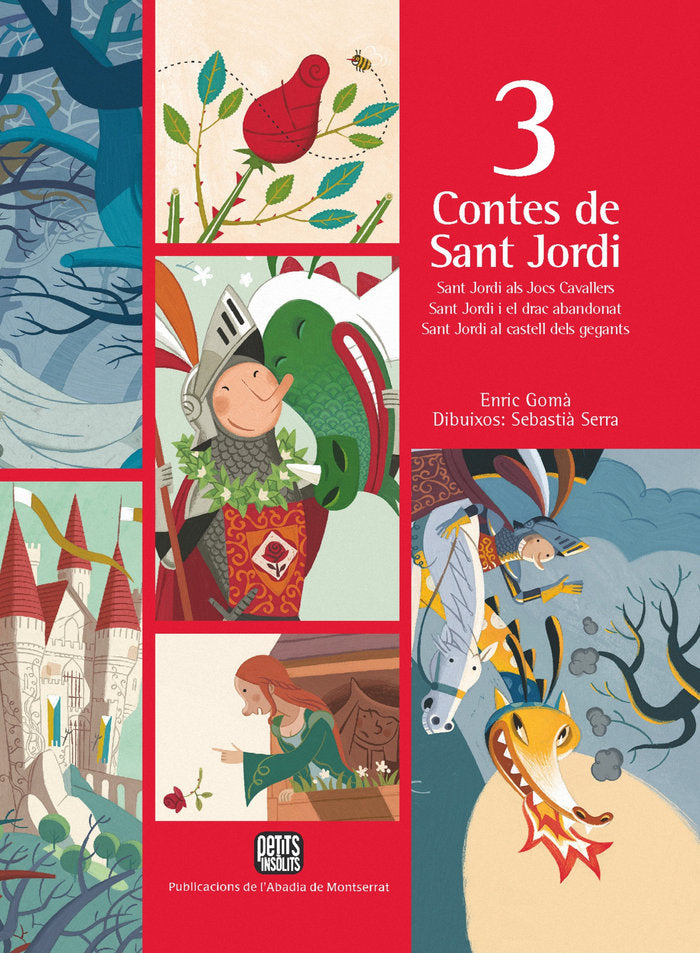 3 Contes de Sant Jordi, de Gomà i Ribas, Enric | portada del libro