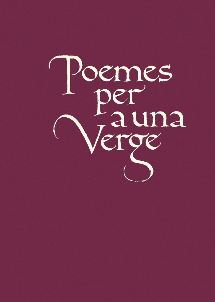 POEMES PER A UNA VERGE, de SARSANEDAS, JORDI | portada del libro