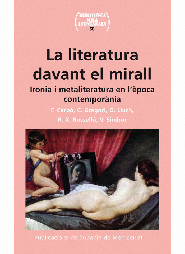 La literatura davant el mirall, de Simbor Roig, Vicent | portada del libro