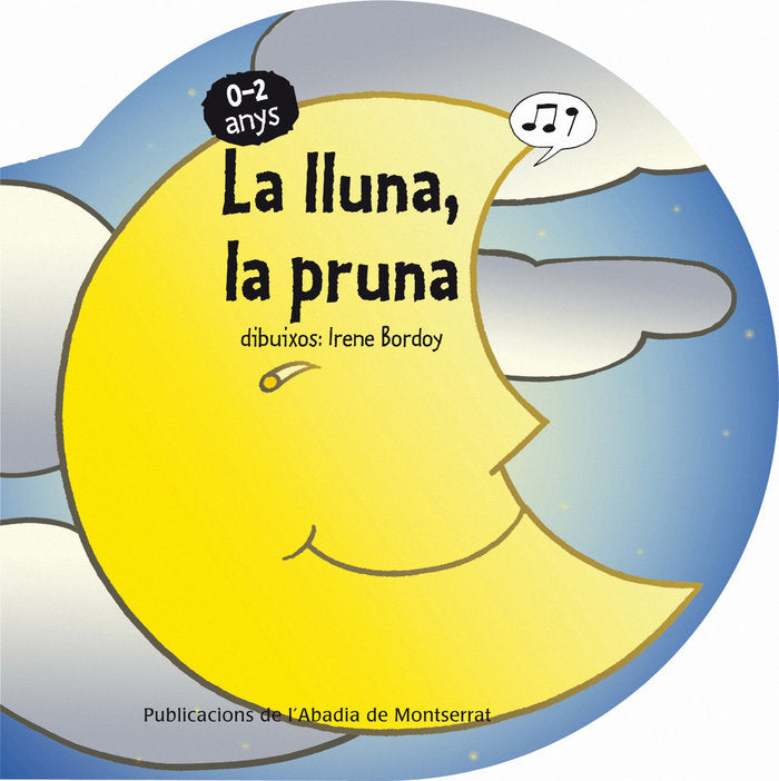 La lluna, la pruna, de Anónimo | portada del libro