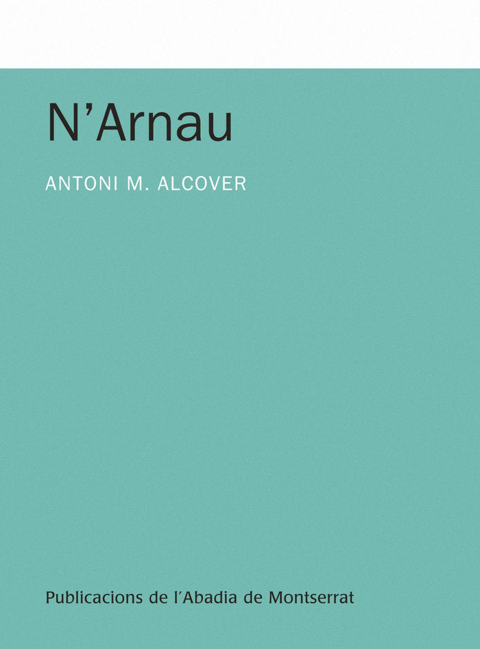 N'Arnau, de Alcover i Sureda, Antoni Maria | portada del libro