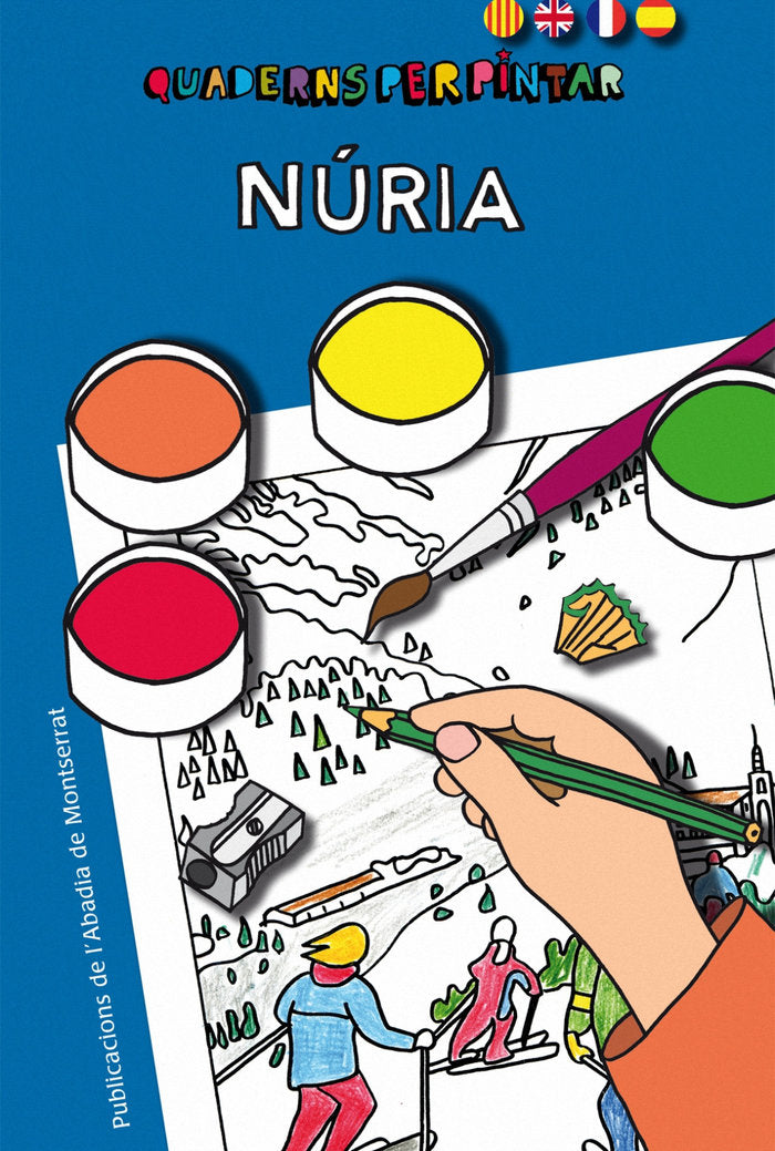 Quaderns per pintar. Núria, de Ginesta Clavell, Montserrat | portada del libro
