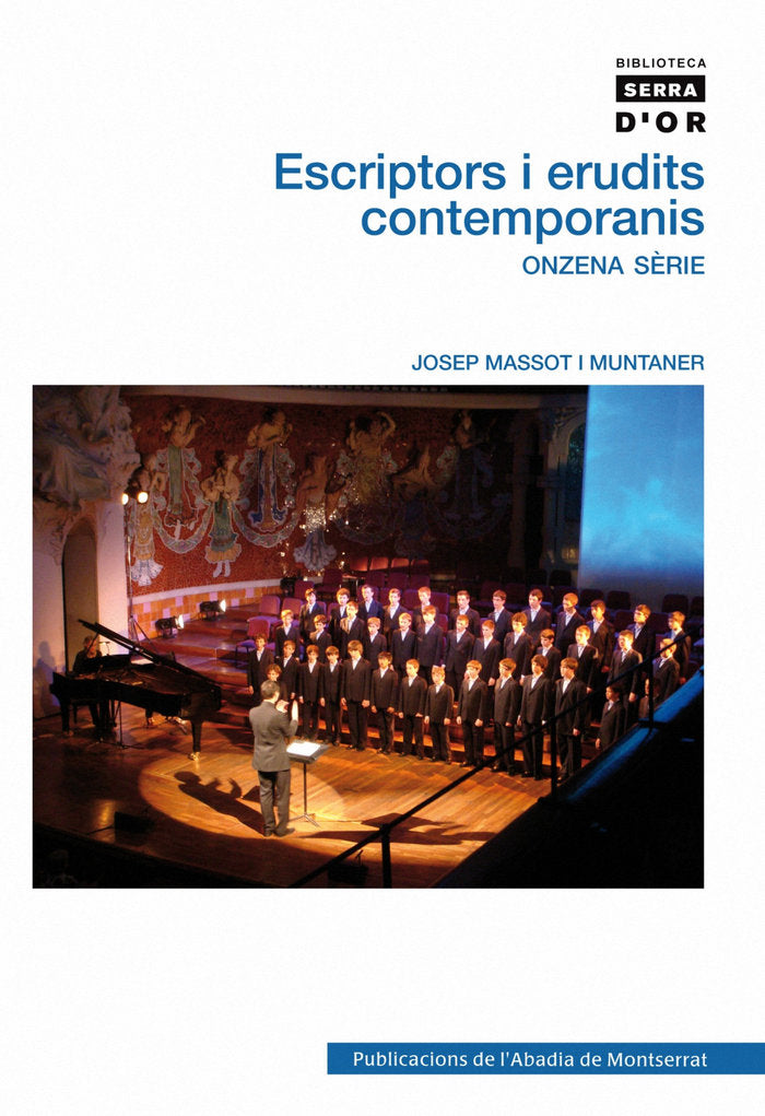 Escriptors i erudits contemporanis. Onzena sèrie, de Massot i Muntaner, Josep | portada del libro