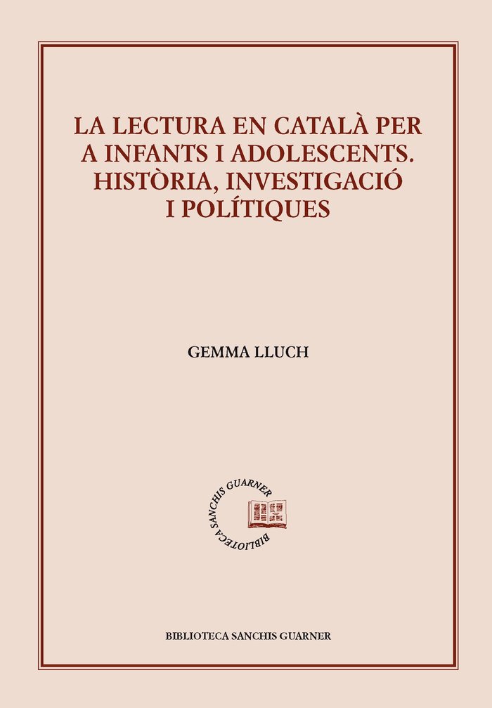 La lectura en català per a infants i adolescents, de Lluch Crespo, Gemma | portada del libro