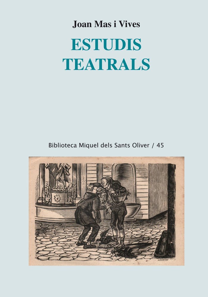 Estudis teatrals, de Mas i Vives, Joan | portada del libro