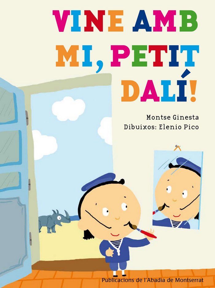 Vine amb mi, petit Dalí!, de Ginesta Clavell, Montserrat | portada del libro