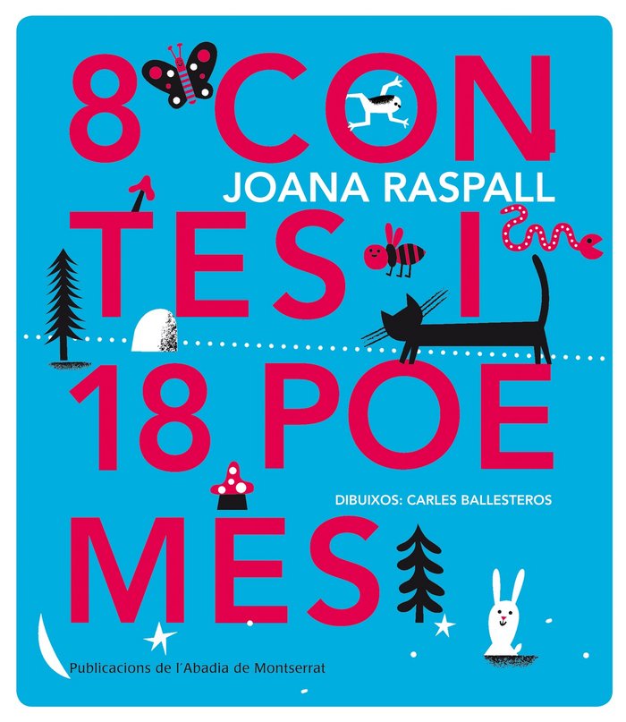 8 contes i 18 poemes, de Raspall Juanola, Joana | portada del libro