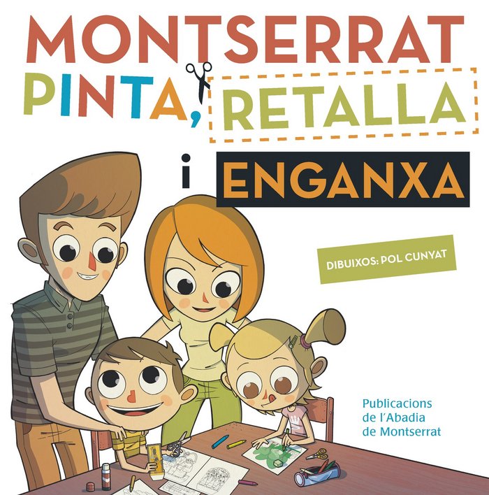 Montserrat. Pinta, retalla, enganxa, de VV.AA. | portada del libro